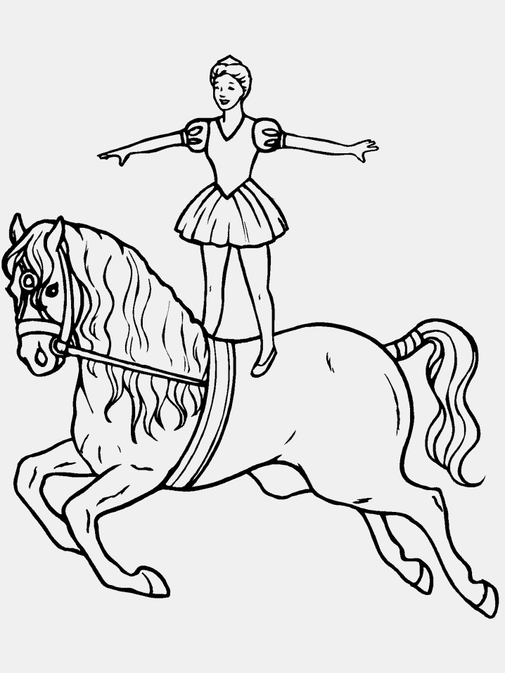 Horse Coloring Pages 377