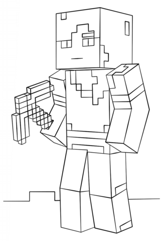 Minecraft Coloring Pages 1232