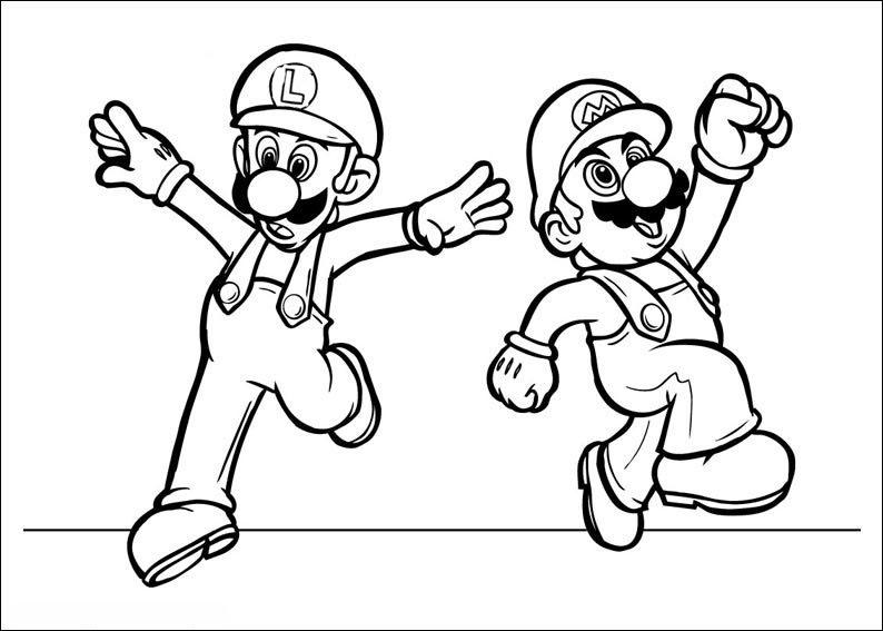 Super Mario Ausmalbilder 1414