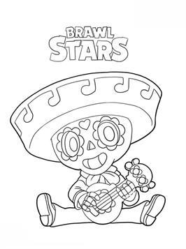 Brawl Stars Coloring Pages 1578