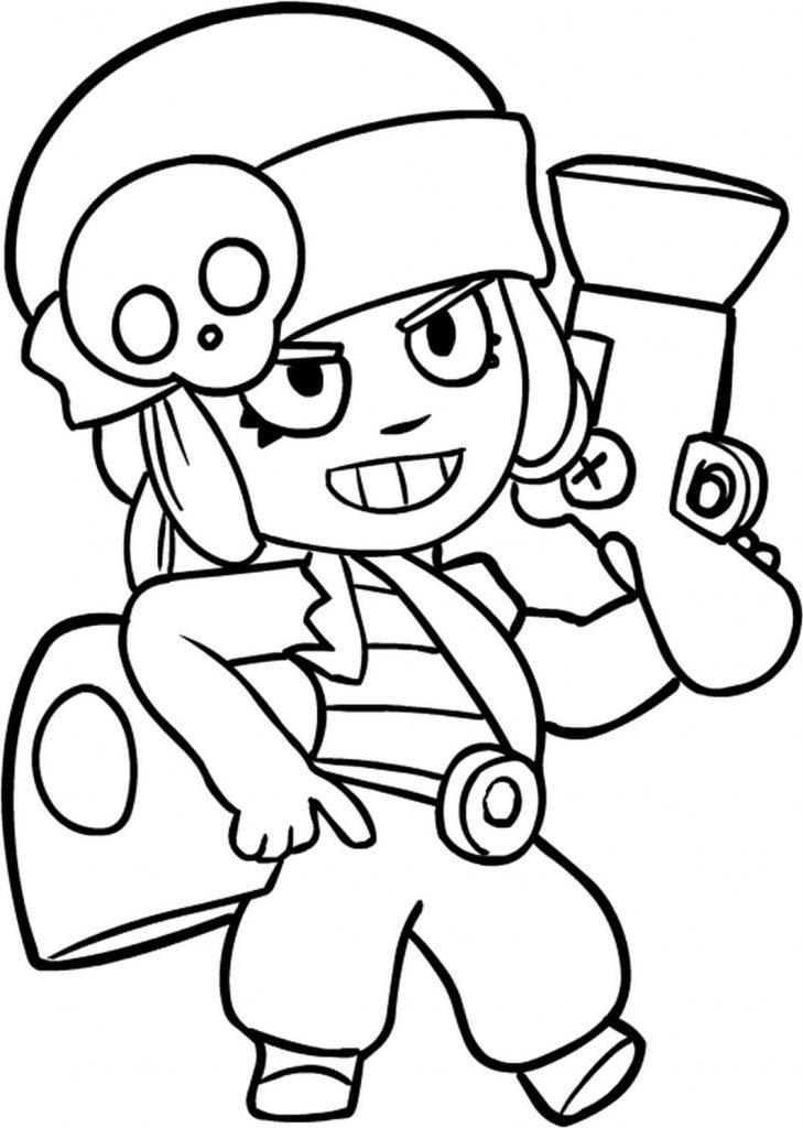 Brawl Stars Coloring Pages 1617