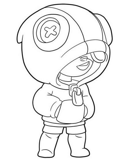 Brawl Stars Coloring Pages 1618