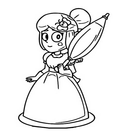 Brawl Stars Coloring Pages 1622