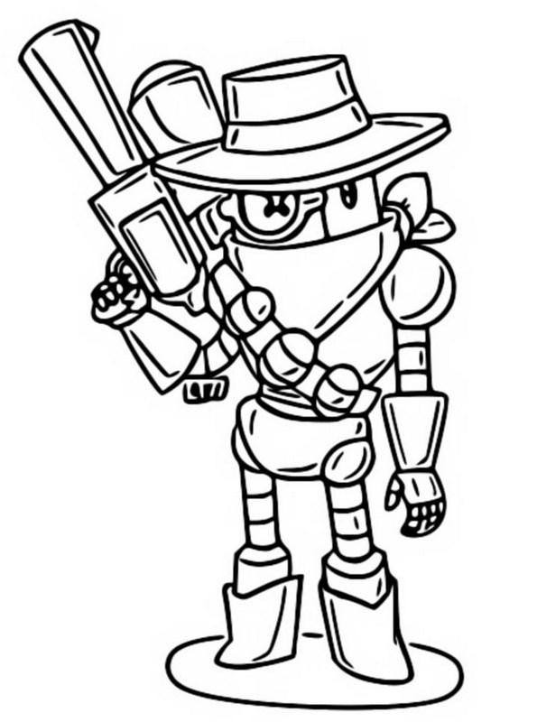 Brawl Stars Coloring Pages 1577