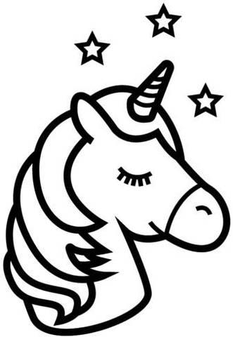 Unicorn Coloring Pages 1825