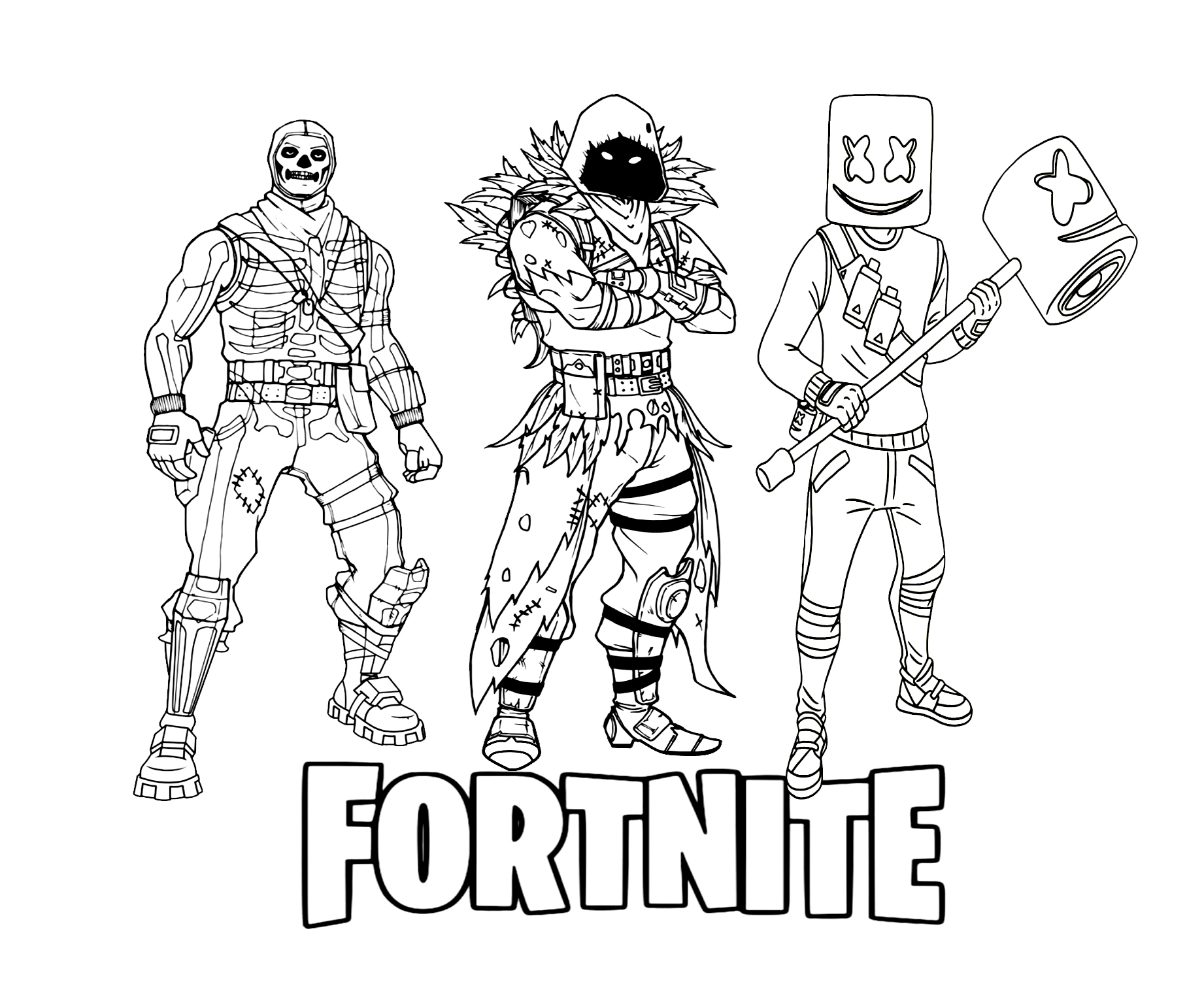 Fortnite Coloring Pages 1767