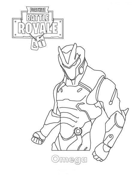 Fortnite Coloring Pages 1525