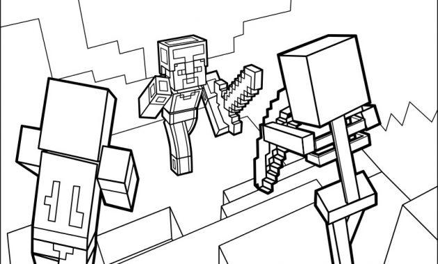 Minecraft Coloring Pages 1638
