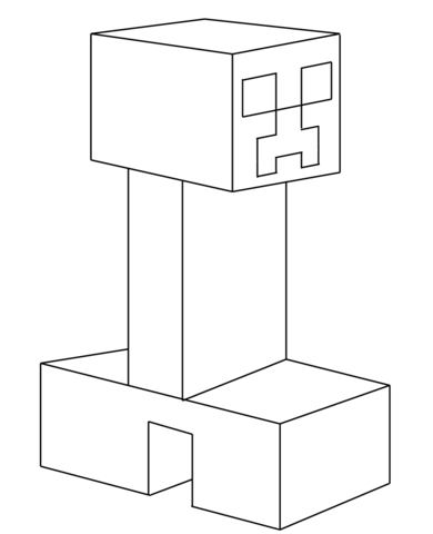 Minecraft Coloring Pages 1642