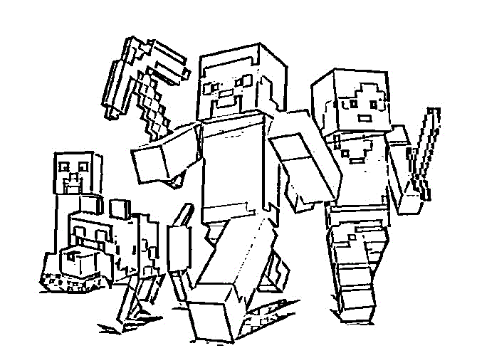 Minecraft Coloring Pages 1769