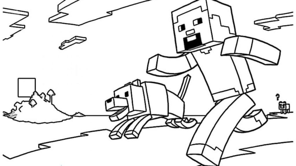 Minecraft Coloring Pages 1632