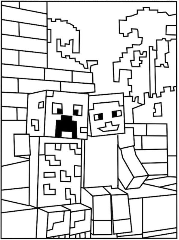 Minecraft Coloring Pages 1634