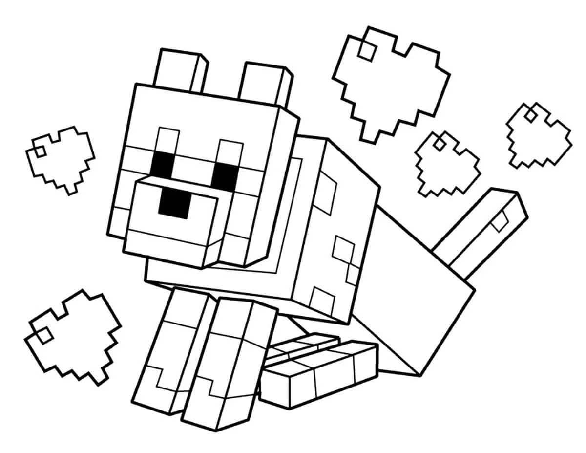 Minecraft Coloring Pages 1635