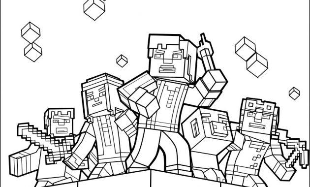 Minecraft Coloring Pages 1636