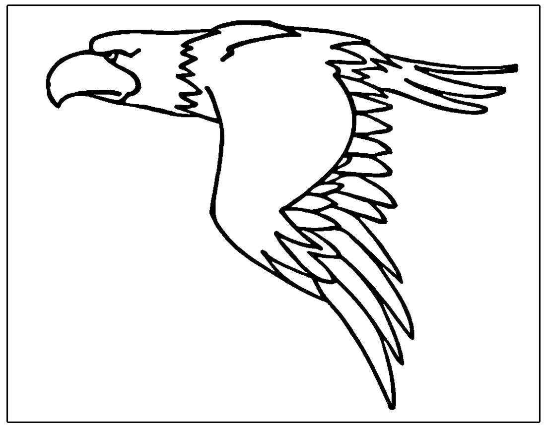 Adler Ausmalbilder 2266