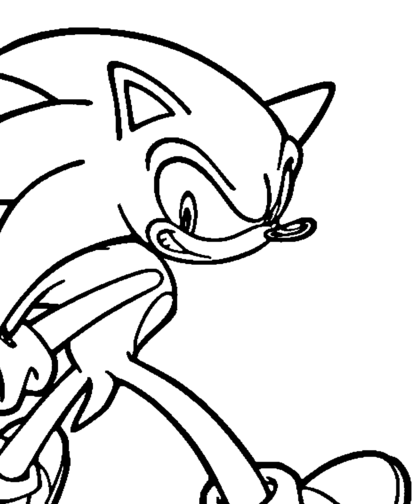 Dibujos de Sonic para colorear | 10 páginas Sonic para colorear y pintar