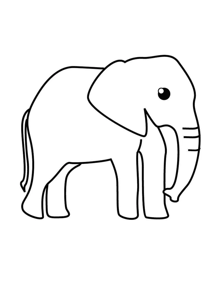 Elefant Ausmalbilder 2293