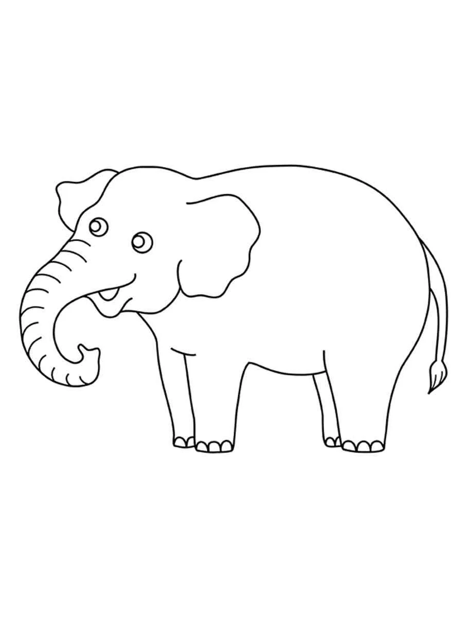 Elefant Ausmalbilder 2292