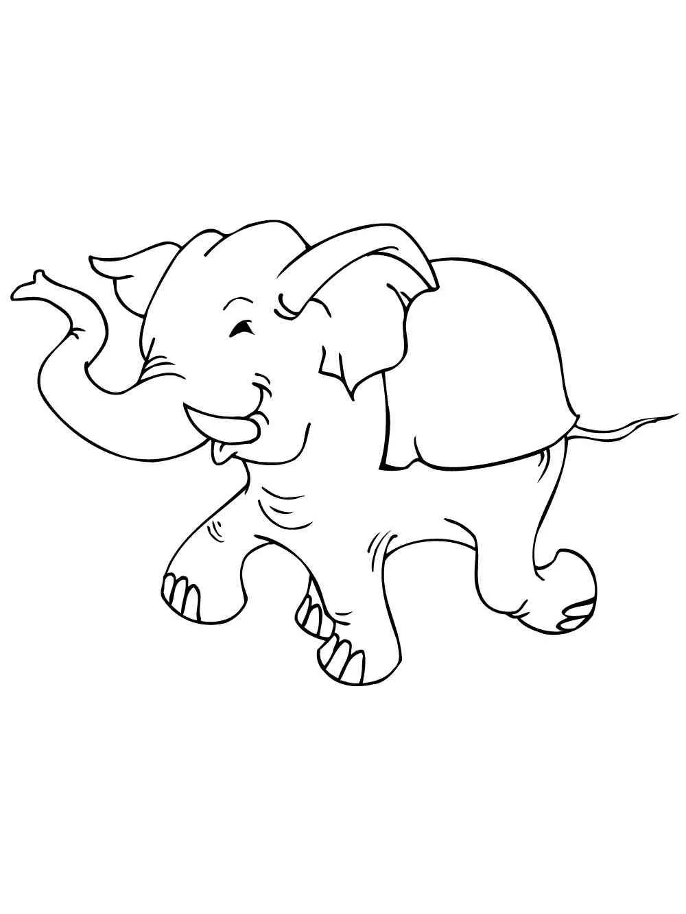Elefant Ausmalbilder 2301