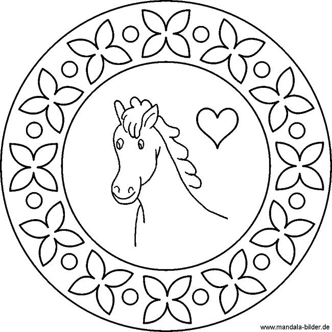 Horse Coloring Pages 170