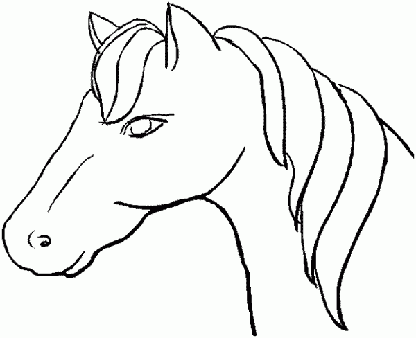 Horse Coloring Pages 161