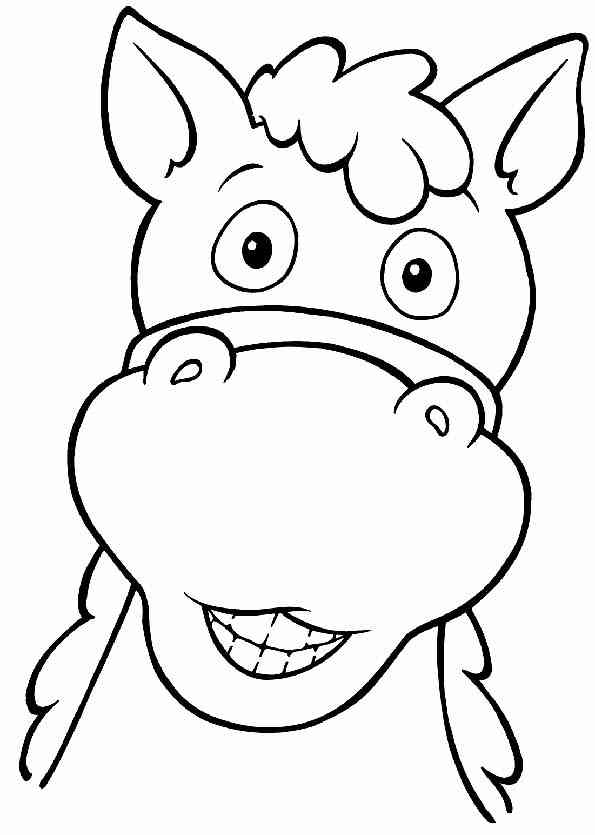 Horse Coloring Pages 166