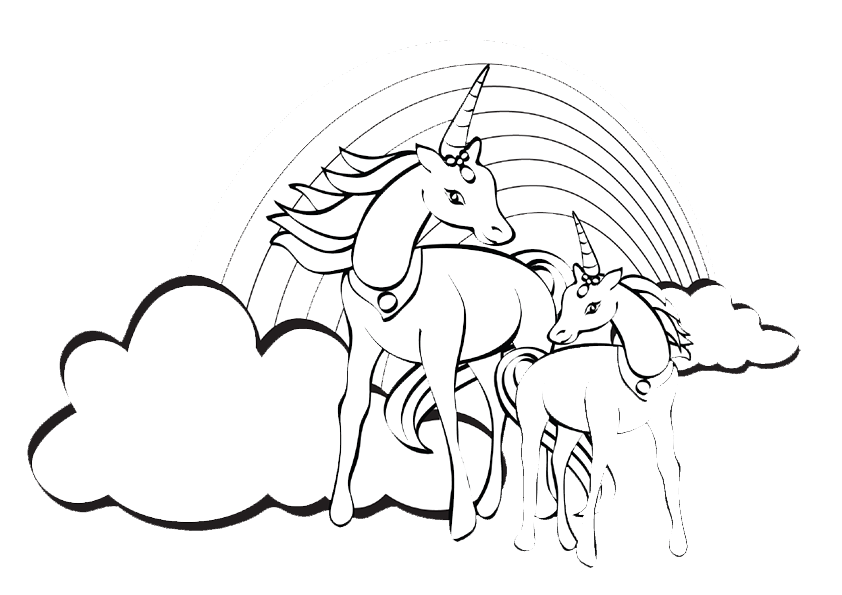 Horse Coloring Pages 185
