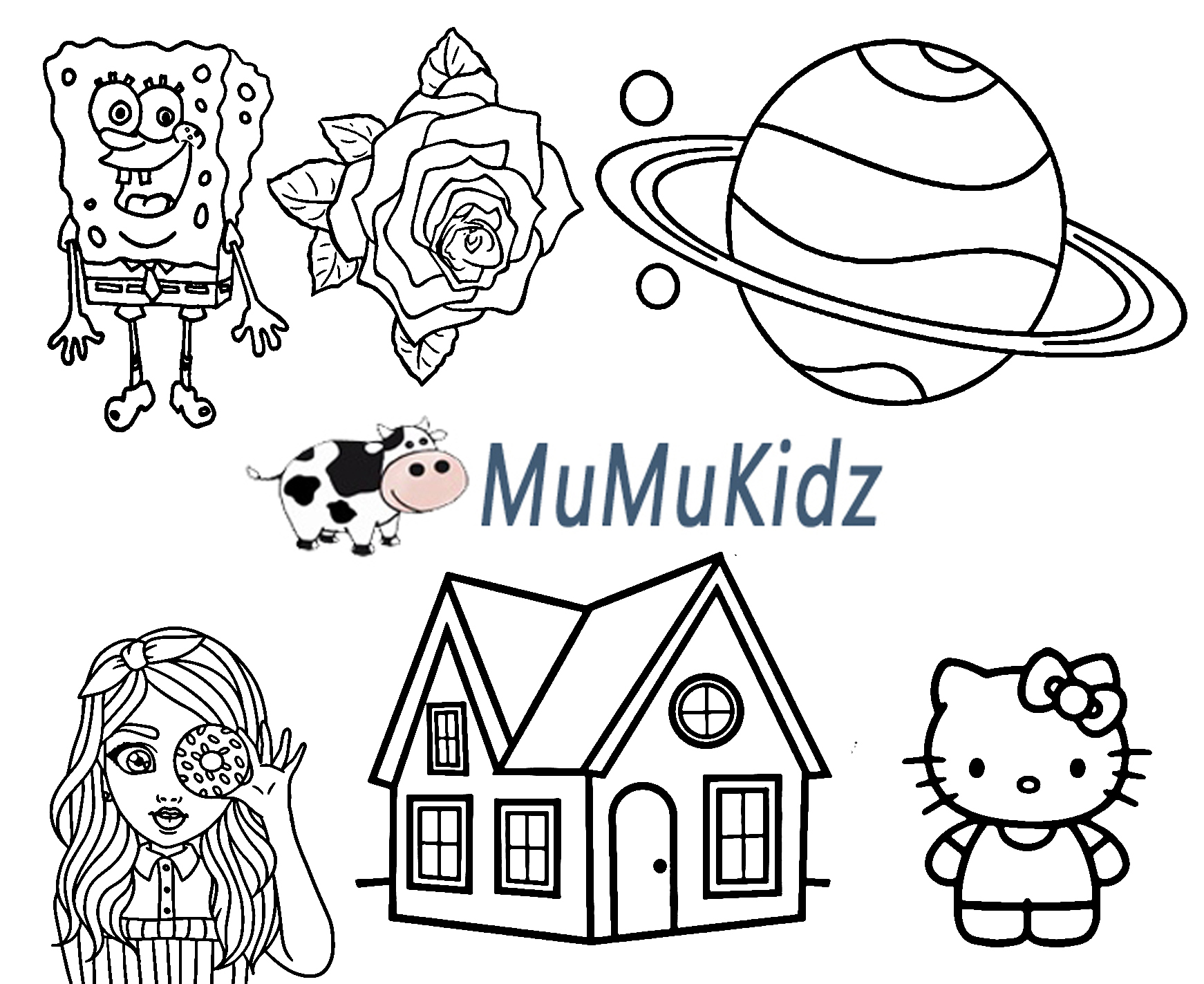 MuMuKidz Coloring Pages